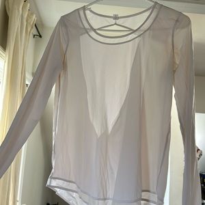 Lululemon Long Sleeve Open Back